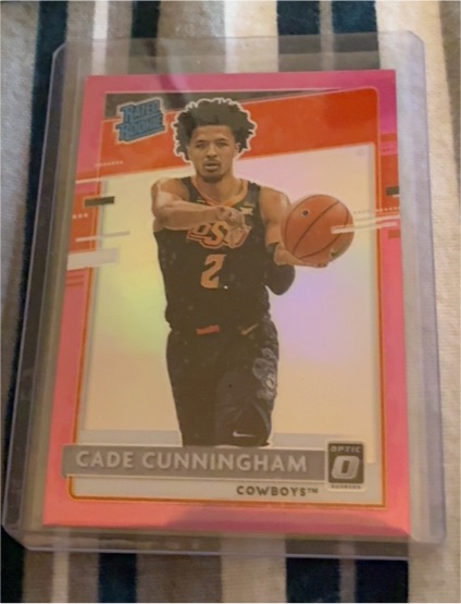 2021 Panini Chronicles Donruss Optic #201 Cade Cunningham — front