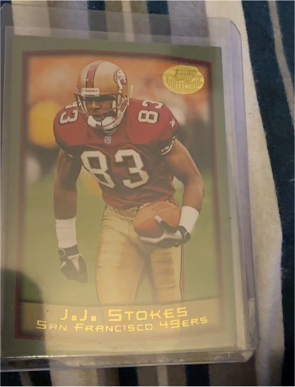1999 Topps #284 J.J. Stokes — front
