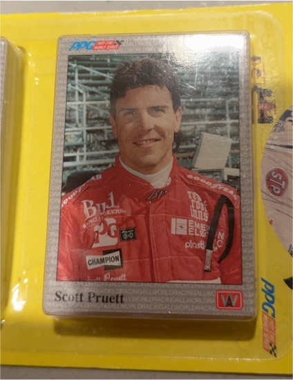 1991 All World Racing #51 Scott Pruett — front