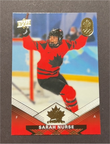 2025-26 Upper Deck Tim Hortons Team Canada Olympic #88 Sarah Nurse — front