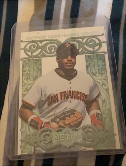 1996 Fleer Metal Universe Mother Lode #1 Barry Bonds — front