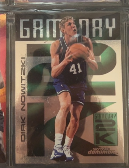 1999-00 Skybox Dominion GameDay 2K #3 Dirk Nowitzki — front