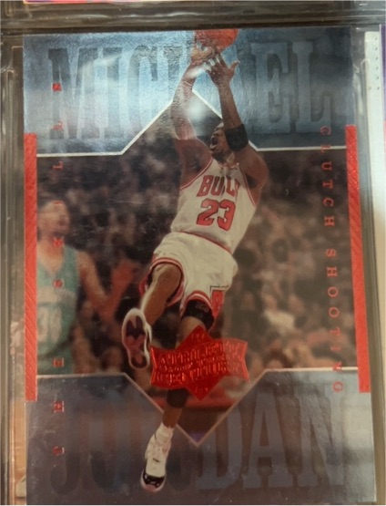 2001-02 Upper Deck MJ'S Back #MJ-32 Michael Jordan — front
