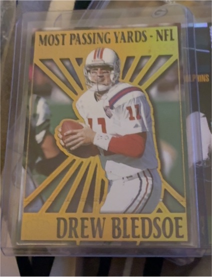 1995 Pacific Prisms Kings of the NFL #7 Drew Bledsoe — front