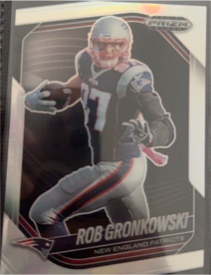 2025 Panini Prizm Black #52 Rob Gronkowski — front