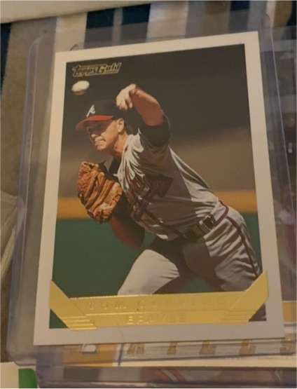 1993 Topps Gold #280 Tom Glavine Atlanta Braves — front