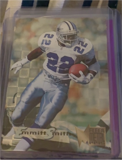 1995 Fleer Metal #53 Emmitt Smith — front