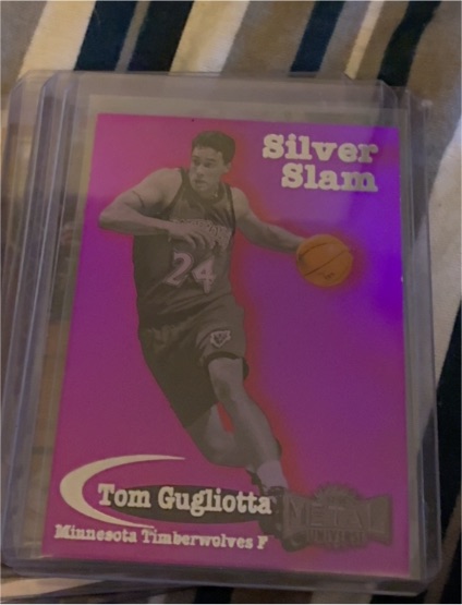 1997-98 Metal Universe Silver Slam #14SS Tom Gugliotta — front