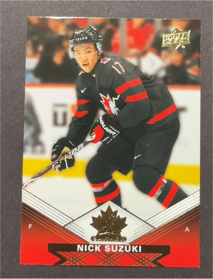 2019 Upper Deck Team Canada Juniors #26 Nick Suzuki — front