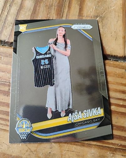 2025 Panini Prizm WNBA #85 Ajsa Sivka — front