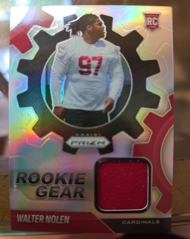 2025 Panini Prizm #RGR-WNN Walter Nolen Rookie Gear — front