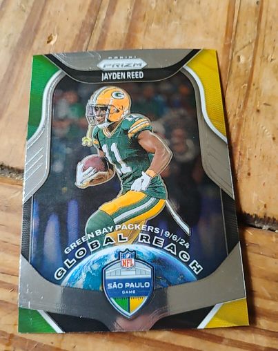 2025 Panini Prizm #2 Jayden Reed Global Reach — front