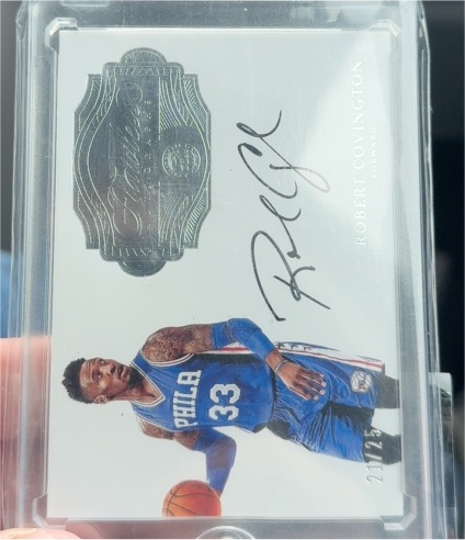 2019 Panini Flawless Horizontal #HP-RCO Robert Covington — front