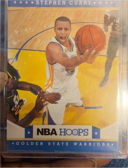 2012-13 Panini NBA Hoops #180 Stephen Curry — front