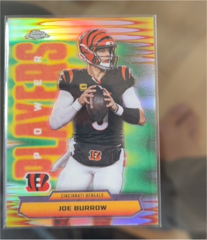 2025 Topps Chrome #PP-5 Joe Burrow — front