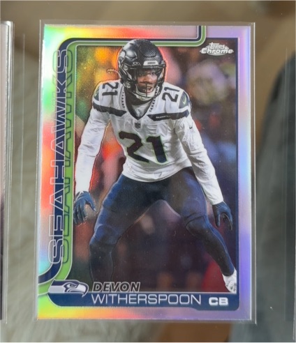 2025 Topps Chrome #277 Devon Witherspoon — front