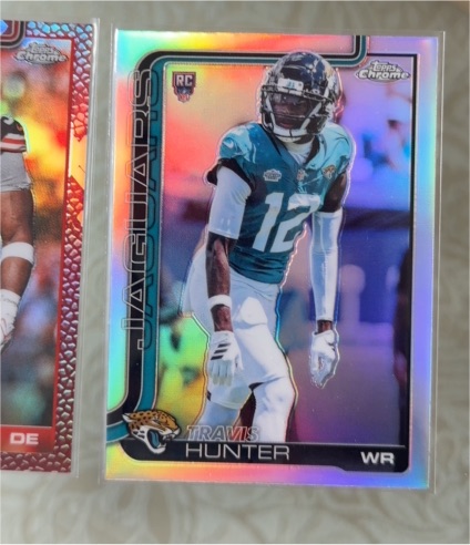 2025 Topps Chrome #332 Travis Hunter — front