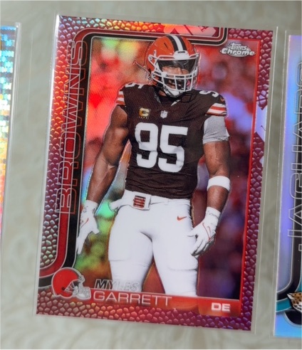 2025 Topps Chrome #70 Myles Garrett — front