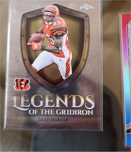 2025 Topps Chrome #LOG-28 Chad Johnson Legends of the Gridiron — front