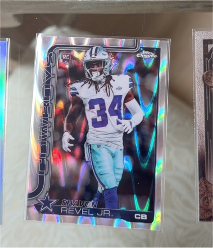 2025 Topps Chrome #301 Shavon Revel Jr. — front