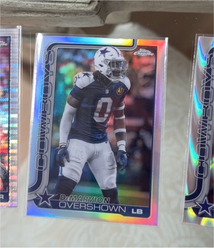 2025 Topps Chrome #78 DeMarvion Overshown — front