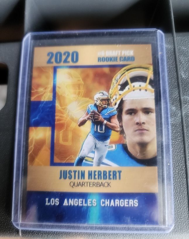 2020 Panini Rookie Phenoms #10 Justin Herbert — front