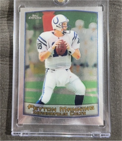 1999 Topps Chrome #120 Peyton Manning — front