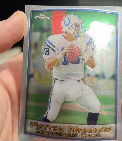 1999 Topps Chrome #120 Peyton Manning — front