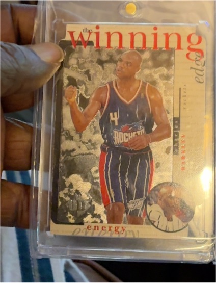 1996-97 Upper Deck UD3 The Winning Edge #W2 Charles Barkley — front