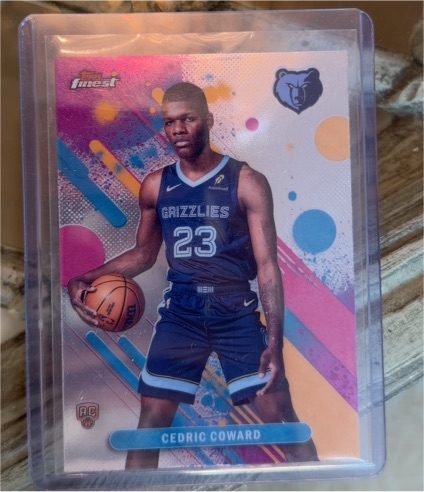 2025-26 Topps Finest #11 Cedric Coward — front