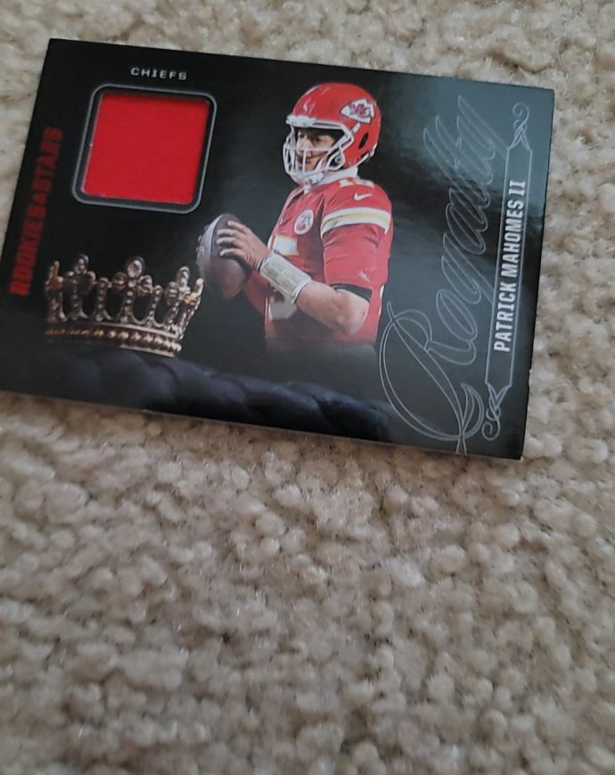 2025 Panini Rookies & Stars Royalty Patch #R-PMS Patrick Mahomes II — front