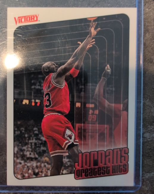 1999-00 Victory Jordan's Greatest Hits #397 Michael Jordan — front