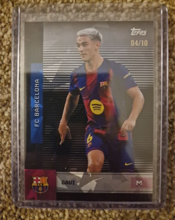 2025 Topps FC Barcelona #M Gavi — front