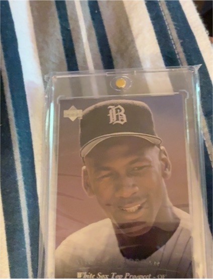 1994 Upper Deck #45 Michael Jordan White Sox Top Prospect Barons — front