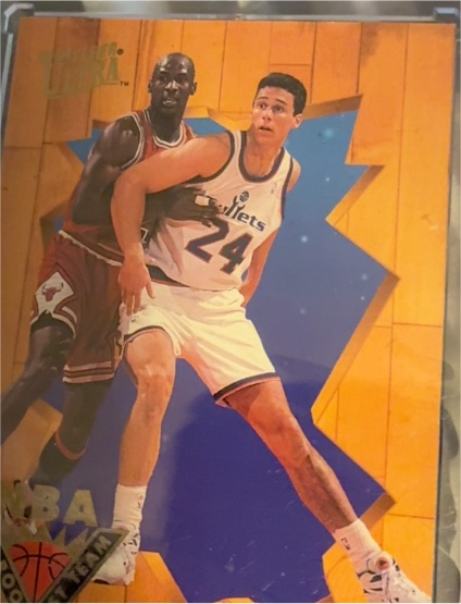 1993-94 Fleer Ultra All-Rookie 1st Team #2 Tom Gugliotta — front