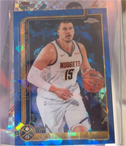 2025-26 Topps Chrome #25 Nikola Jokic — front
