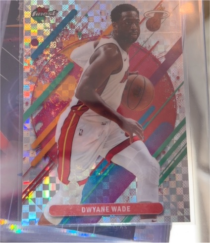 2026 Topps Finest #298 Dwyane Wade — front
