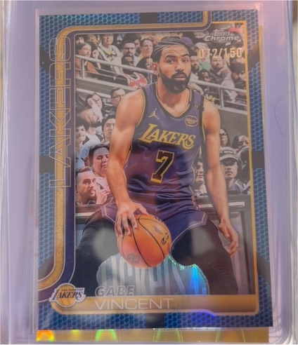 2025-26 Topps Chrome #119 Gabe Vincent — front