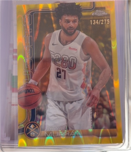 2025 Topps Chrome #55 Jamal Murray — front