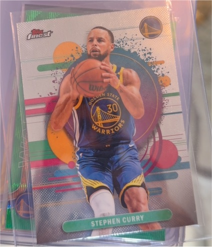 2025-26 Topps Finest #163 Stephen Curry — front