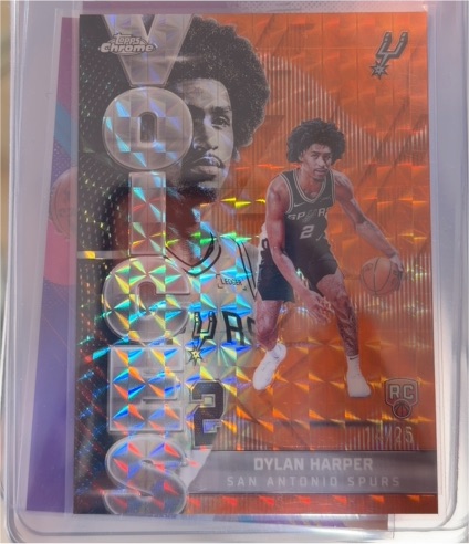 2025-26 Topps Chrome #VS-7 Dylan Harper — front