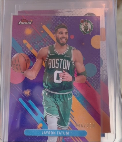 2025-26 Topps Finest #21 Jayson Tatum — front