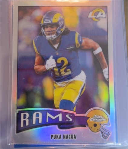 2025 Topps Chrome #1975-19 Puka Nacua — front