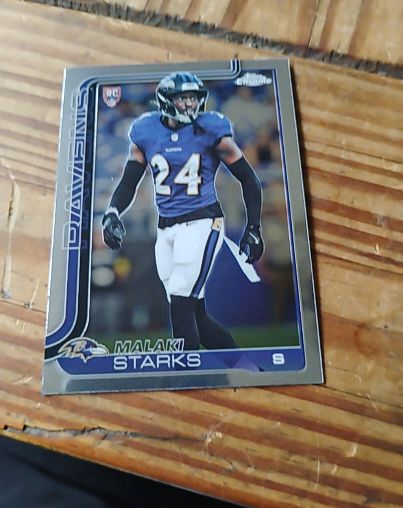 2025 Topps Chrome #347 Malaki Starks — front