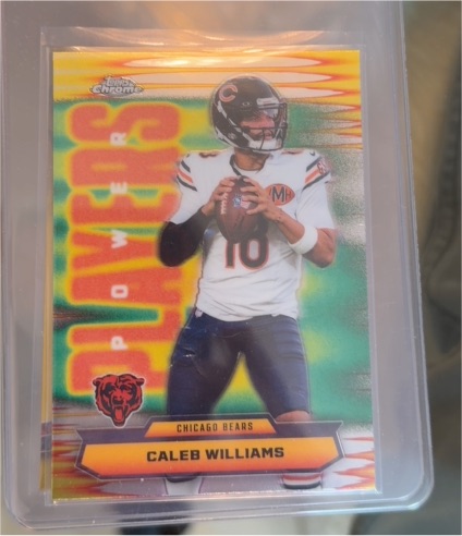 2025 Topps Chrome Power Players #PP-7 Caleb Williams — front
