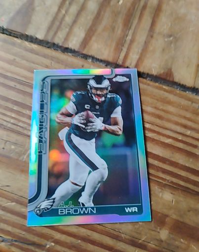 2025 Topps Chrome #243 A.J. Brown — front