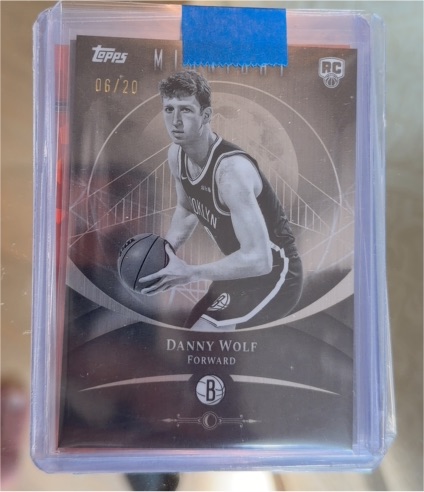 2025-26 Topps Midnight #06/20 Danny Wolf — front
