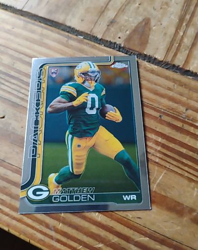 2025 Topps Chrome #333 Matthew Golden — front