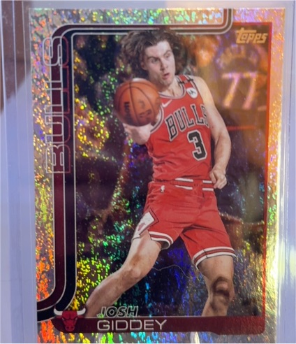 2025-26 Topps #35 Josh Giddey — front