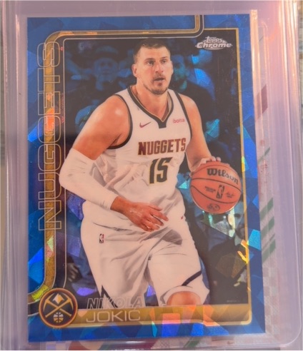 2025-26 Topps Chrome #25 Nikola Jokic — front